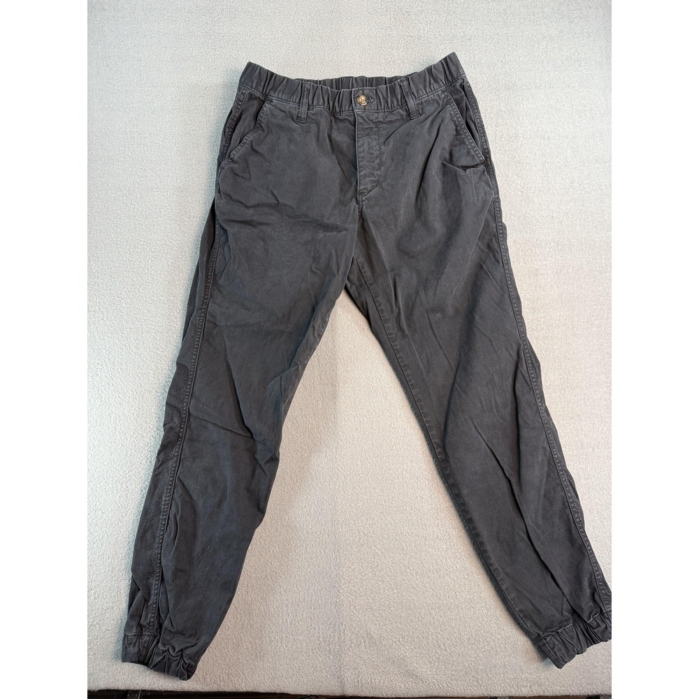 Bearbottom Clothing Jogger Pants Mens Medium Gray Regular Fit Elastic Casual